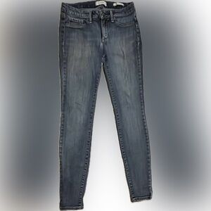 Jessica Simpson Blue Skinny Jeans with Subtle Fading